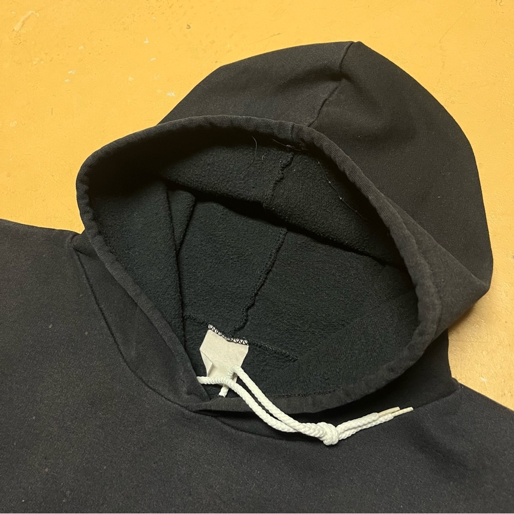 Vintage 90’s Gap Black Single Stitch Hoodie Baggy XL - Picture 3 of 5